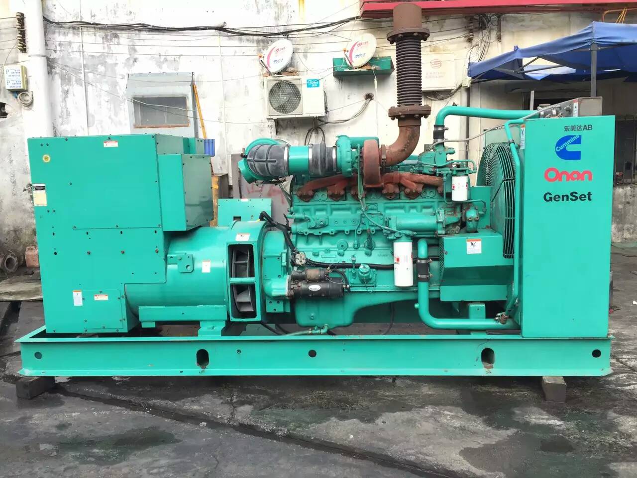 灵丘租赁发电机-柴油发电机不正常冒烟的原因